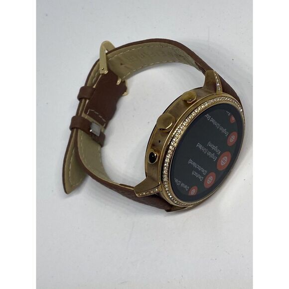 Fossil Gen 4 Authentic Digital Dial Smart Watch Custom Band FTW6015 AB174 - Picture 7 of 10